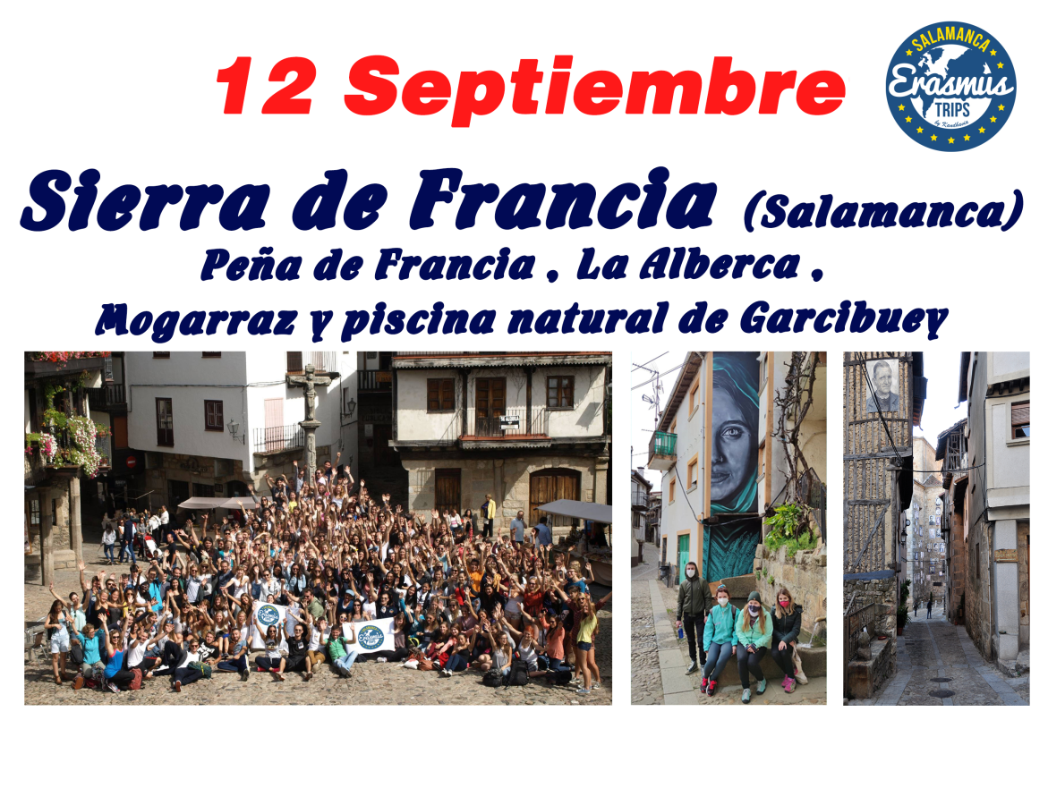 VIAJE A LA SIERRA DE FRANCIA,  ALBERCA, MOGARRAZ Y GARCIBUEY # 12 de septiembre de 2026