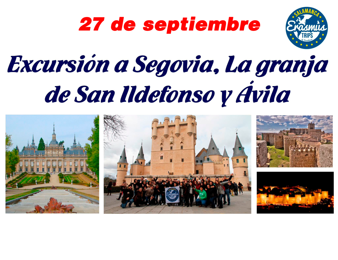  <strong> AVILA , LA GRANJA DE SAN ILDEFONSO Y SEGOVIA # Sábado,  27 de septiembre