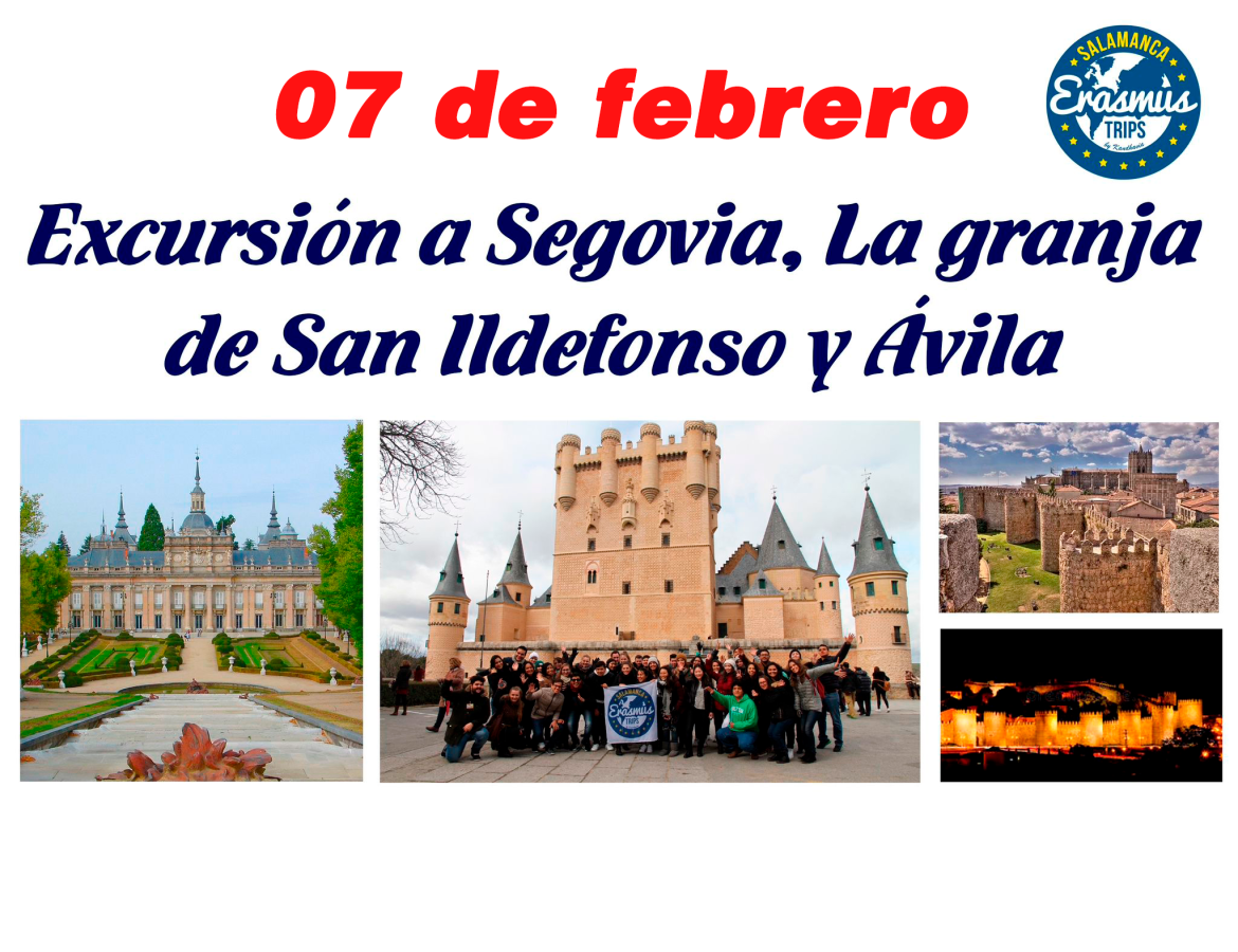 AVILA , LA GRANJA DE SAN ILDEFONSO Y SEGOVIA