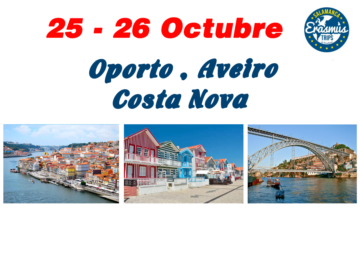 VIAJE A AVEIRO Y OPORTO # 24 - 25 de octubre de 2026