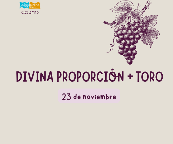 DIVINA PROPORCIÓN + TORO # 23 DE NOVIEMBRE